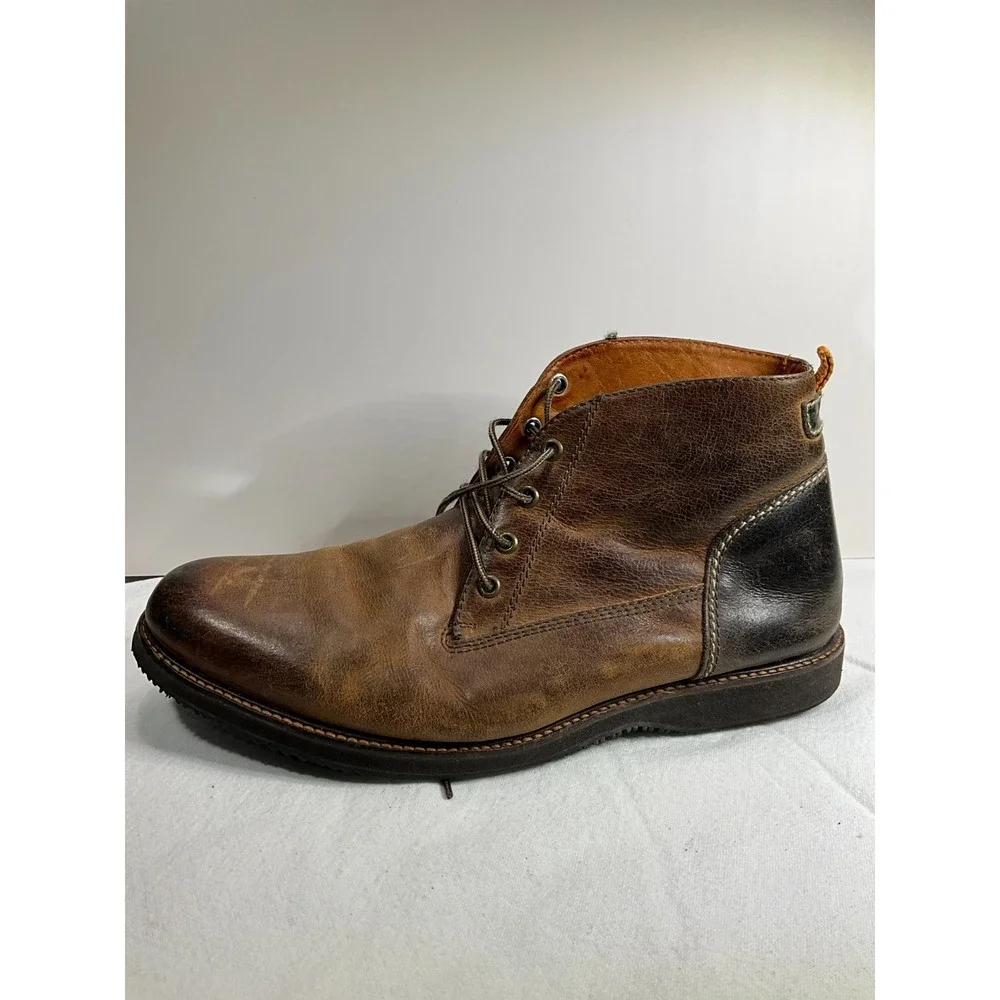 Tommy Bahama Edisto Mens Brown Leather Boots Size 11